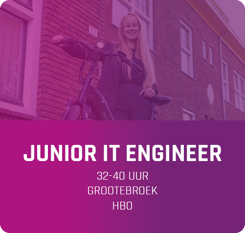 Vacature Junior IT Engineer Grootebroek